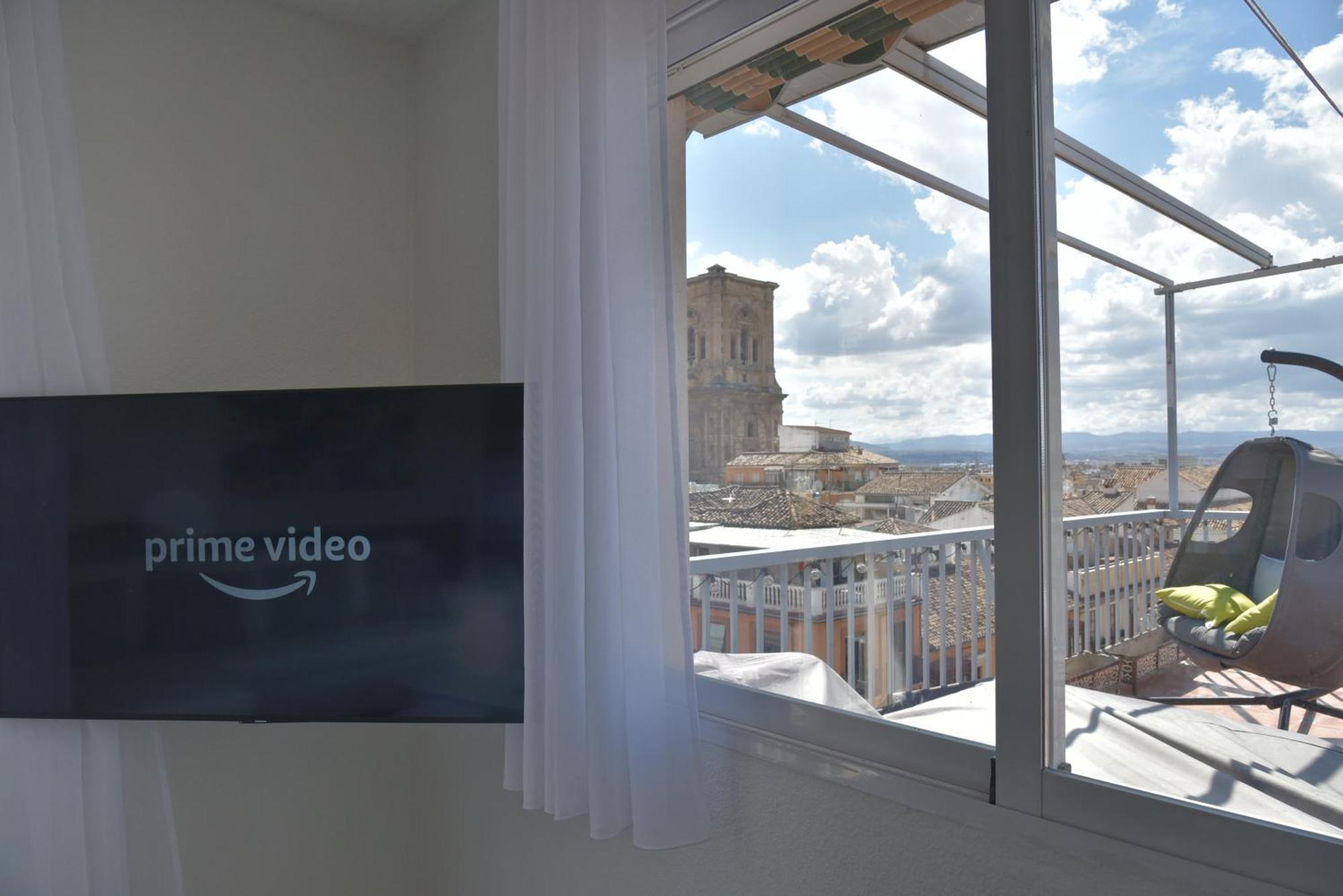 Atico Panorama Catedral Apartamento Granada Exterior foto