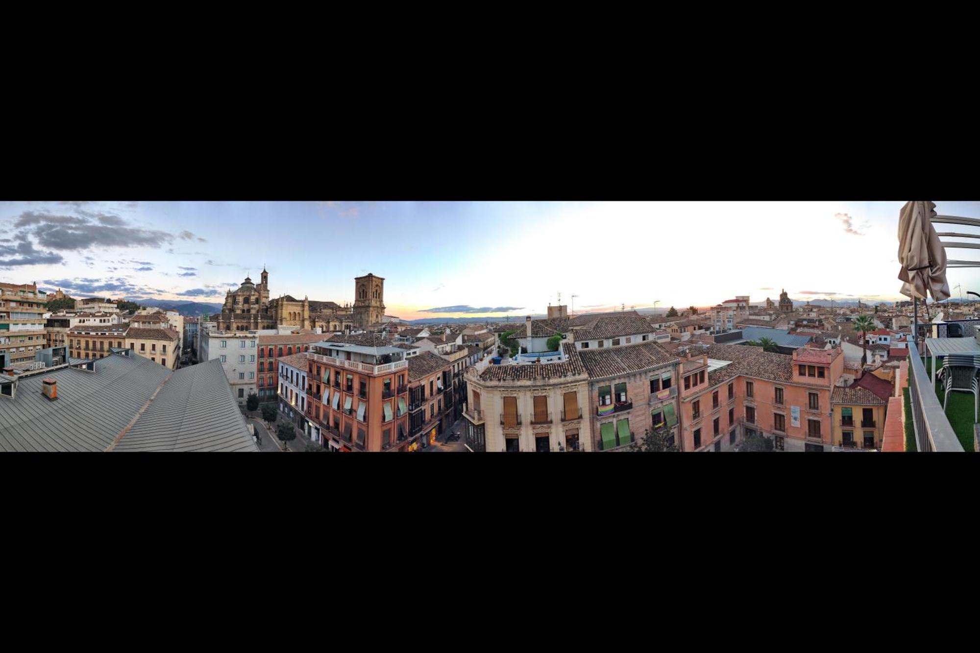 Atico Panorama Catedral Apartamento Granada Exterior foto