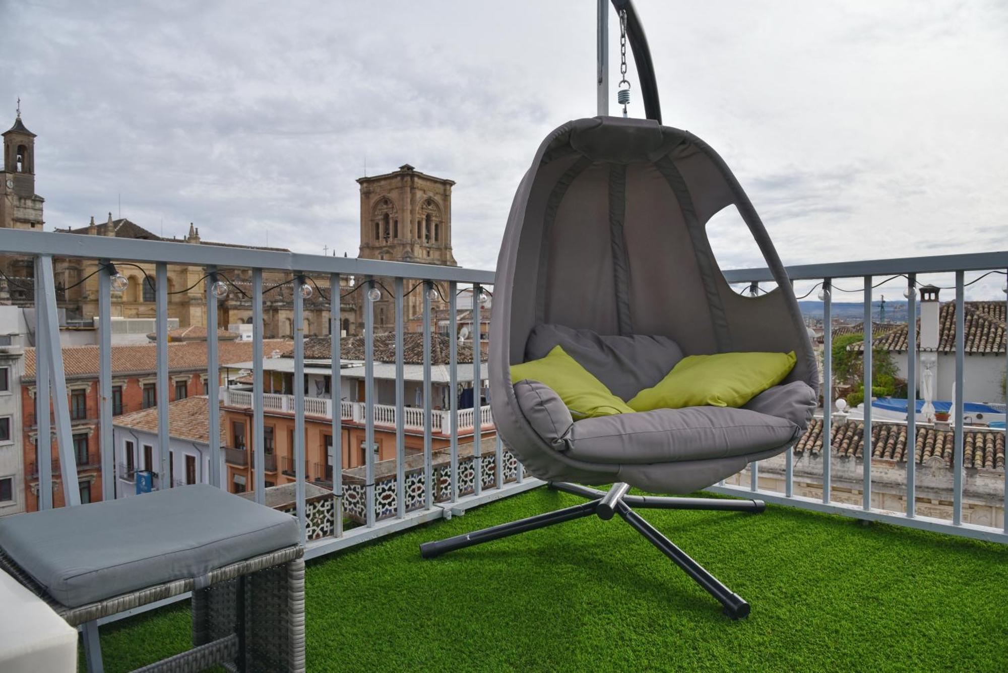 Atico Panorama Catedral Apartamento Granada Exterior foto