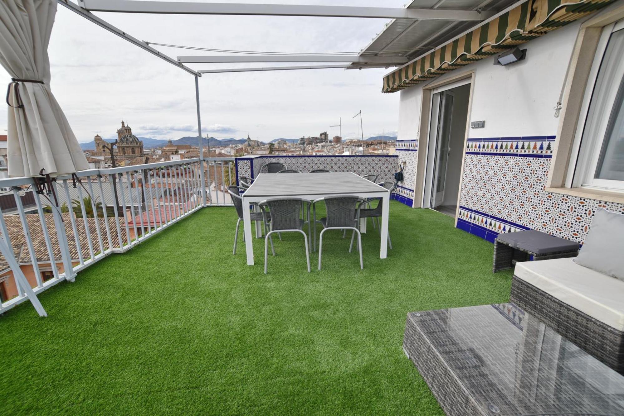 Atico Panorama Catedral Apartamento Granada Exterior foto